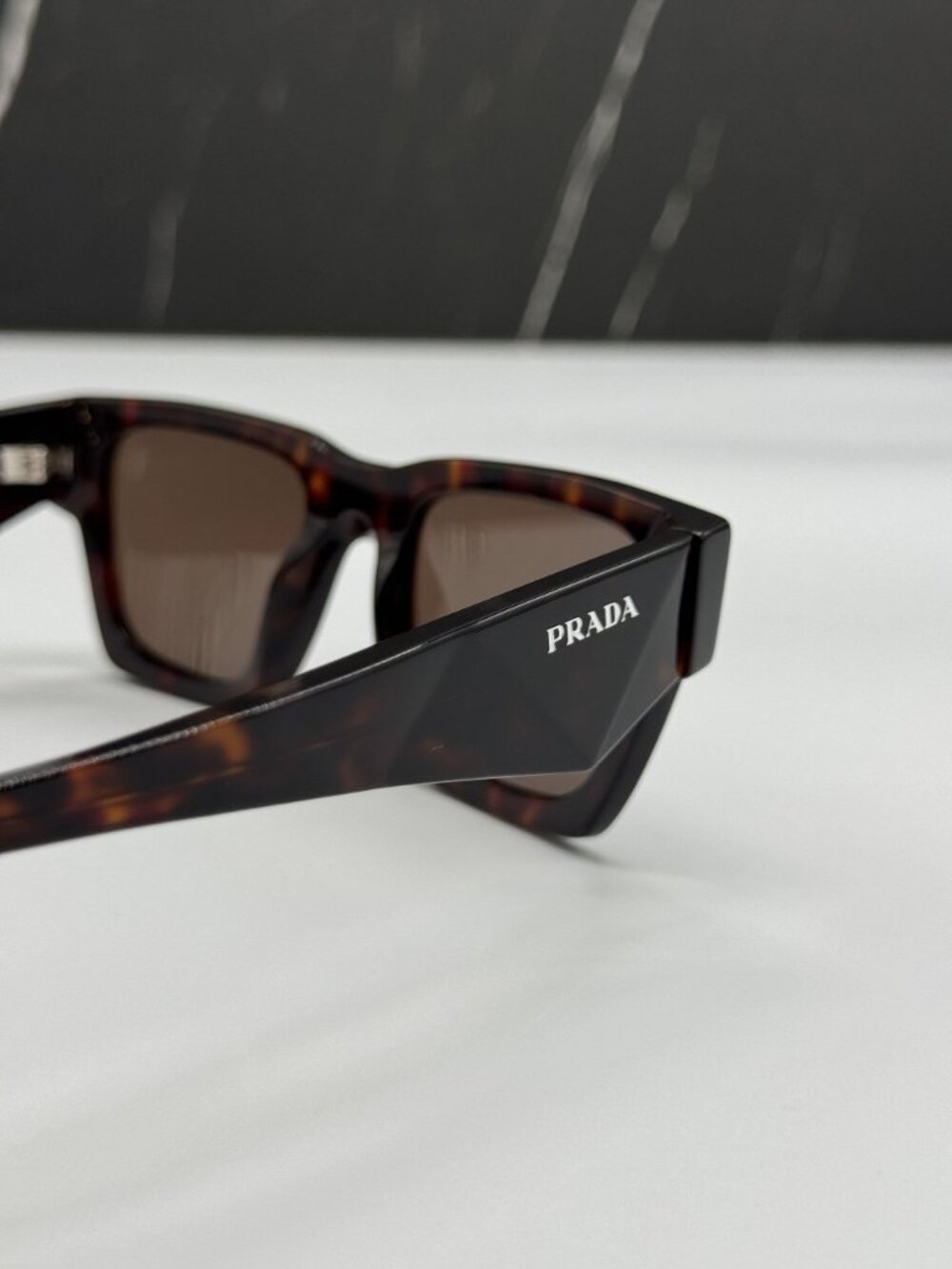 NEW PRADA PRA06S 17N06B MEN HAVANA BROWN SUNGLASSES PR A06S - Picture 5 of 10
